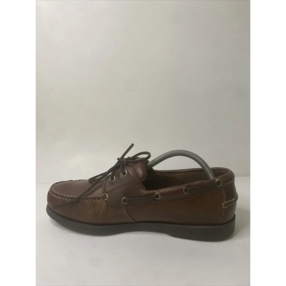 Dockers Men's‎ Castaway Leather Casual Classic Boat Shoe. Size 10.5M VERY GOOD